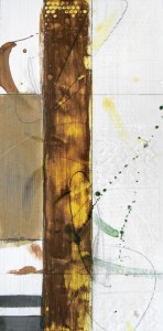 Structured Toffee Abstract Tile, 12"x24"