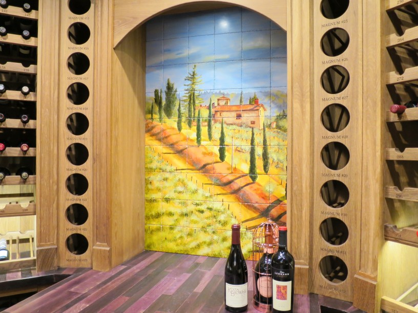 Tuscan Road tile mural, 36″x54″