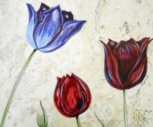 Detail of Contempo Tulips