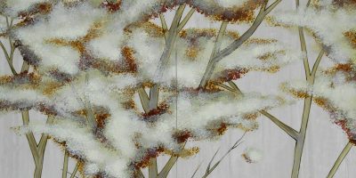 Radiant Summer Trees, 20"x20"