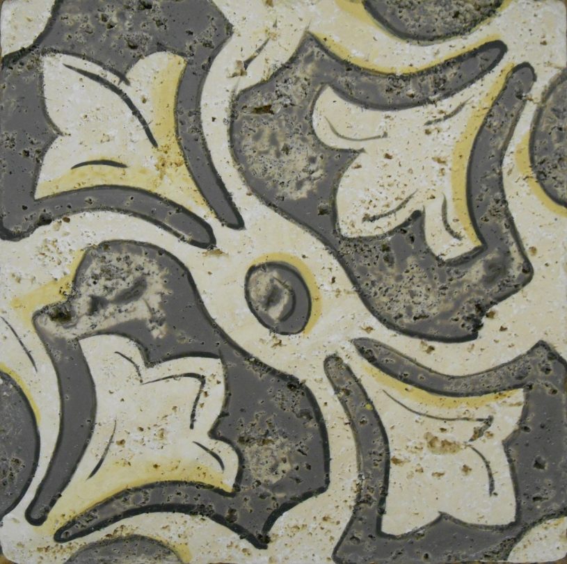 Steel Grey Heirloom Deco, 6"x6"