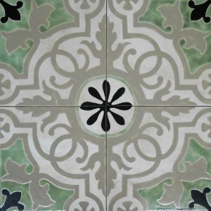 Sophisticated Sage Filigree, 20"x20"