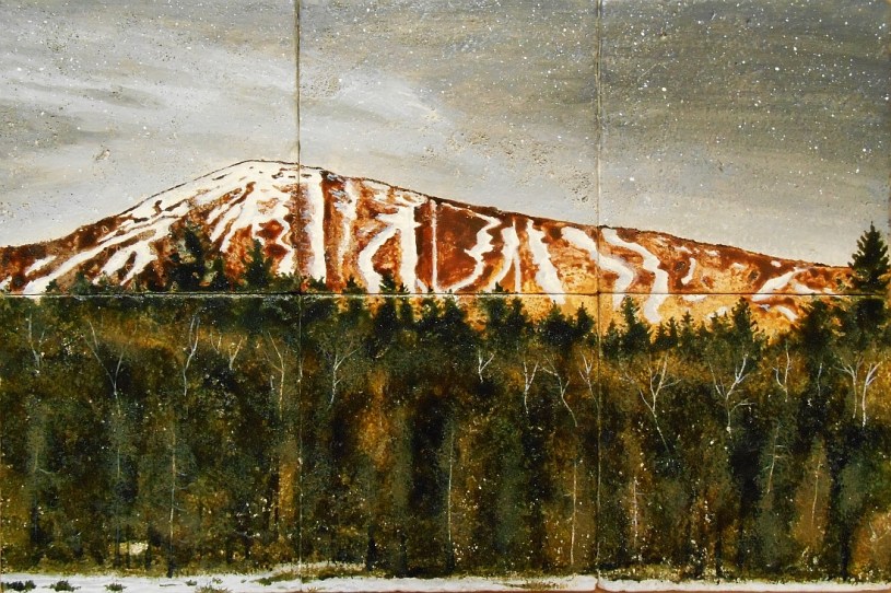 Majestic Mountain, 16"x24"