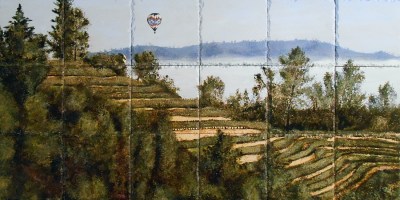 Hillside Napa Vineyard 30″x36″