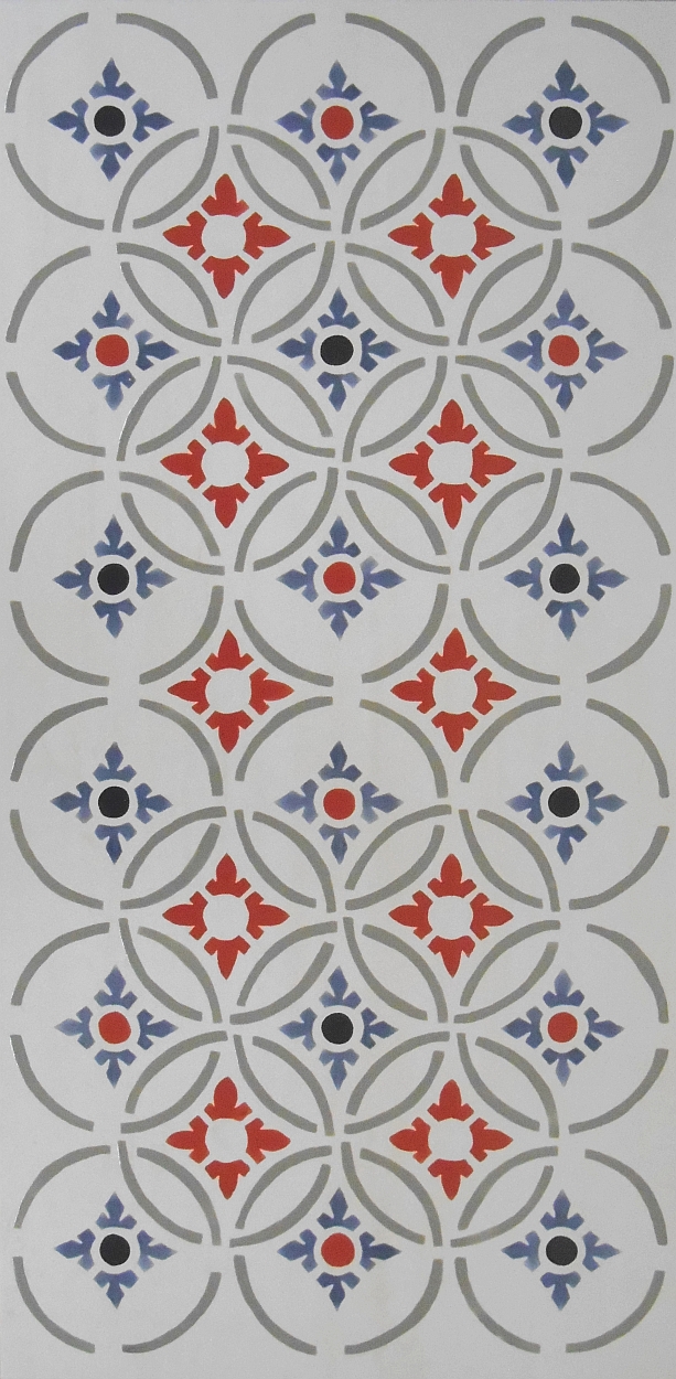 Classic Mosaic Geometric Tile, 12x24