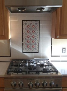 Classic Mosaic Geometric Tile Installed