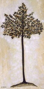 Luminous Tree, 18"x18"