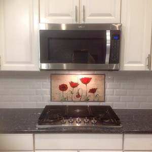 Vibrant Poppies Mural Installed