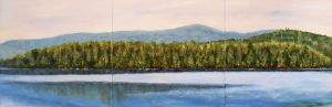 Pleasant View Lake, 12"x36"
